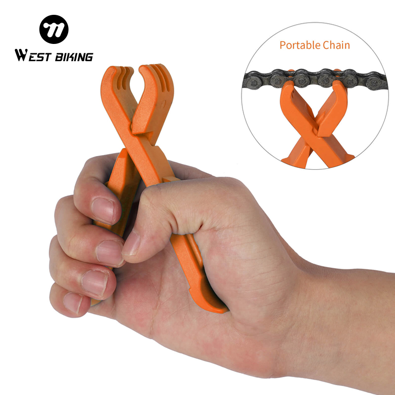 Multi Tool Plier - WEST BIKING Kettenzangen-Werkzeugset, Paar Reifenheber und
