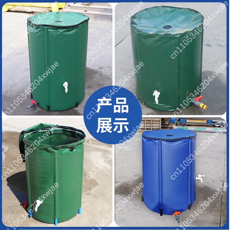 Water Bag Collapsible - Faltbarer Wasserspeicherbeutel, Zusammenklappbarer Tank für Gartenbewässerung,