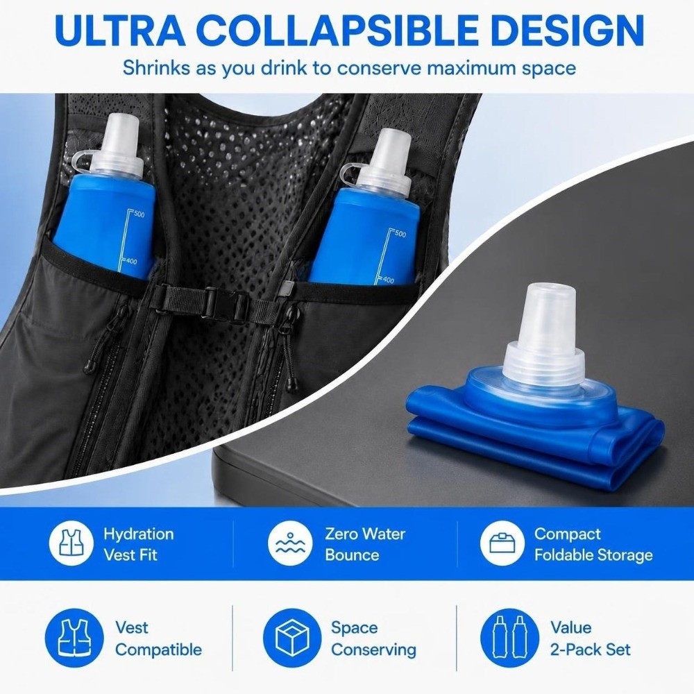2er-Pack praktische, zusammenk – Water Bag Collapsible Bewertung und Preis