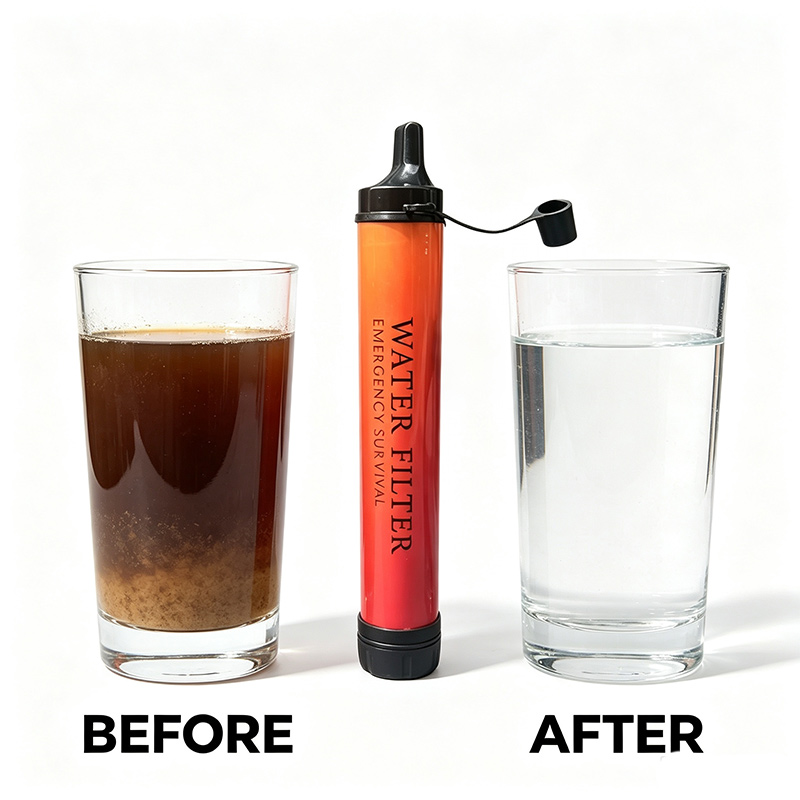 Outdoor-Camping-Notfall-Überle – Water Purification Straw Bewertung und Preis