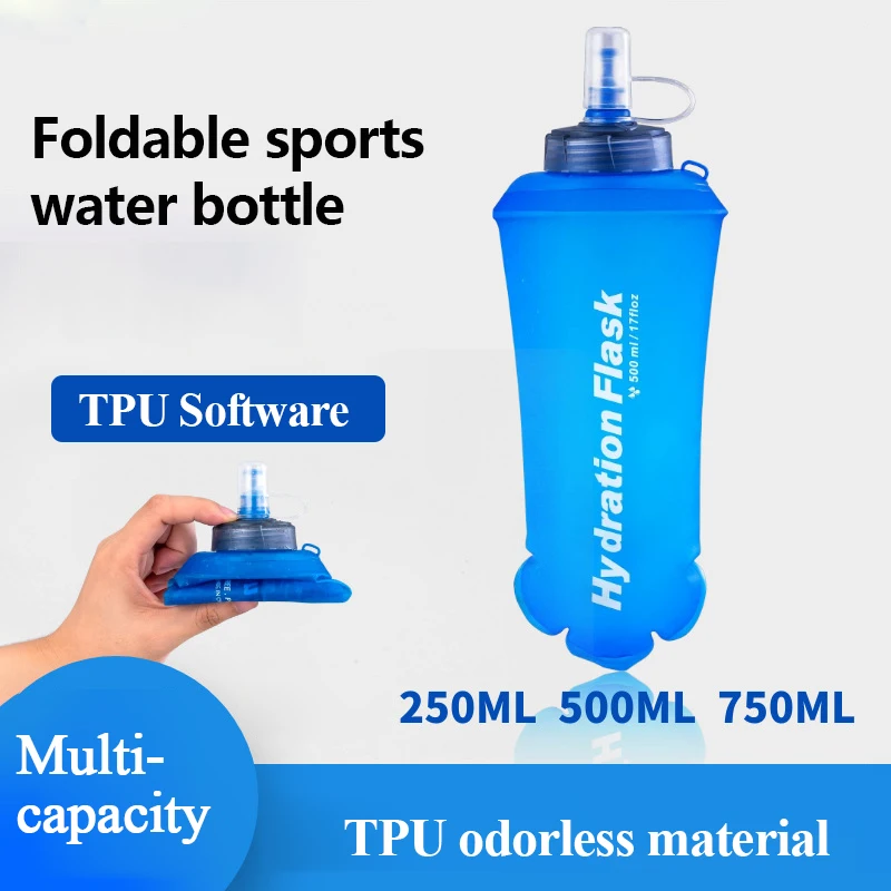 250 ml 500 ml 750 ml Tragbare  – Water Bag Collapsible Bewertung und Preis