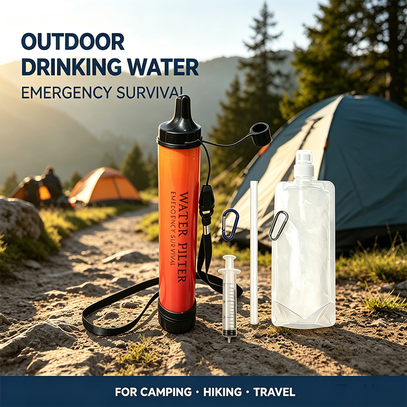 Outdoor-Notfall-Überlebens-Was – Water Purification Straw Bewertung und Preis